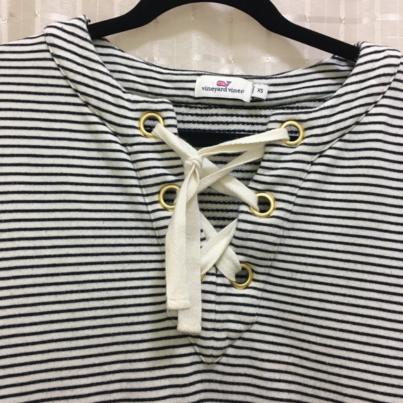 Vineyard Vines Lace Up Pullover - Picture 3 of 5